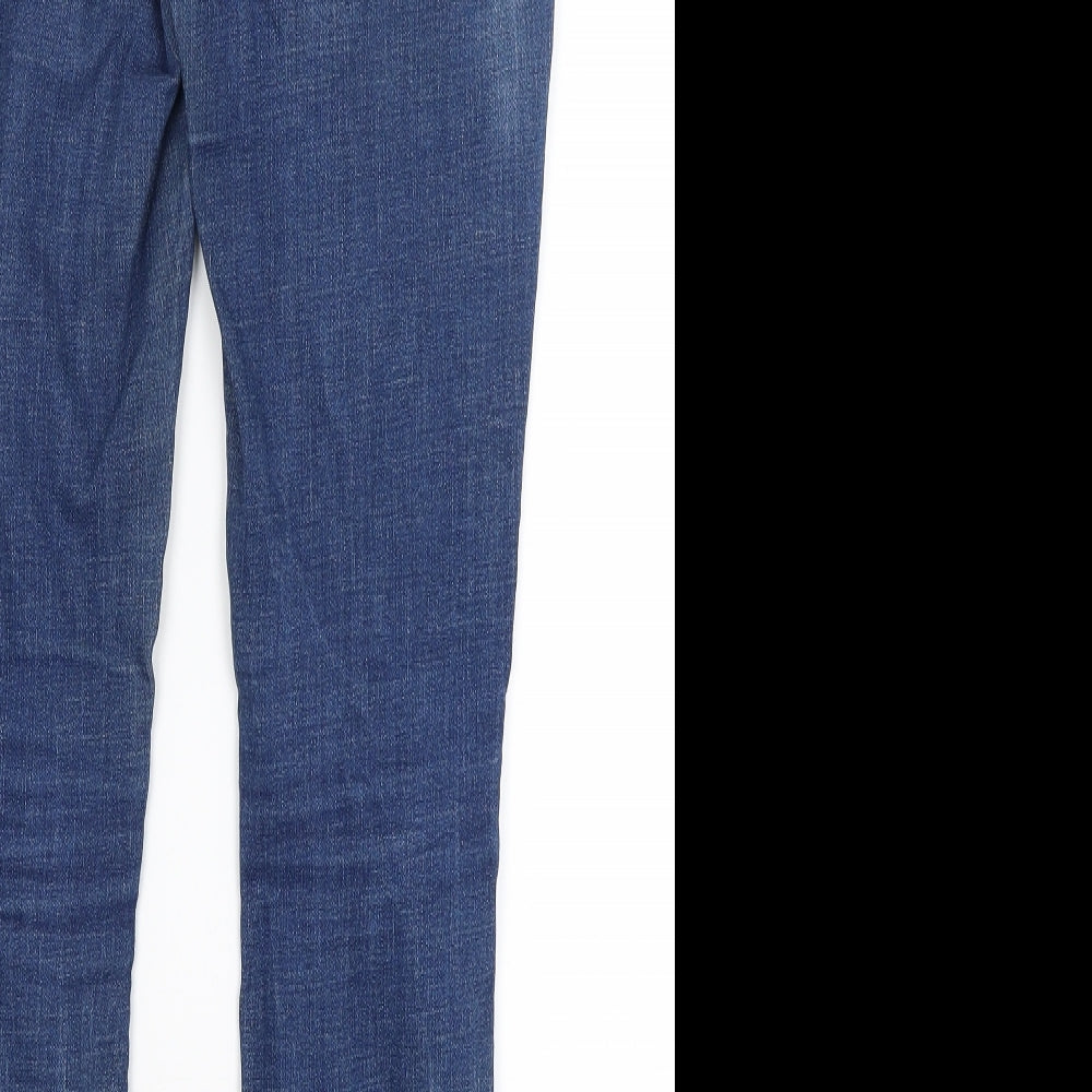 Denim Co Womens Blue   Skinny Jeans Size 14 L28 in