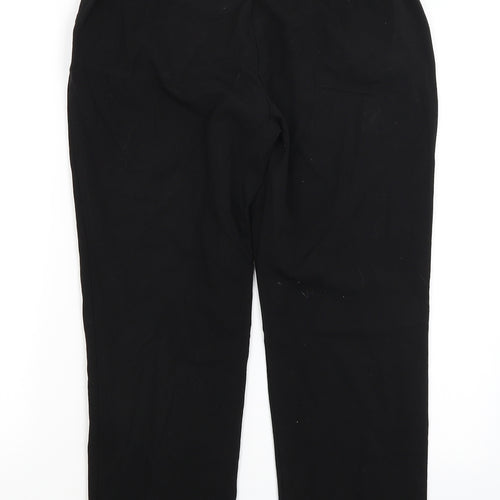 Capsule Womens Black   Trousers  Size 10 L24 in