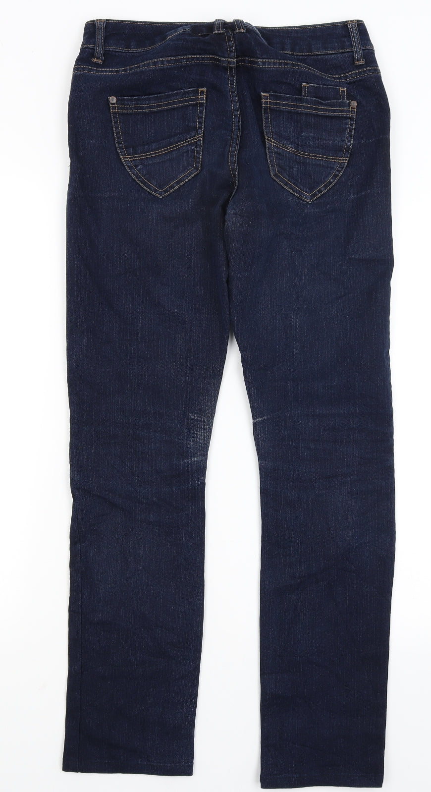 Camaieu Womens Blue   Straight Jeans Size 12 L29.5 in