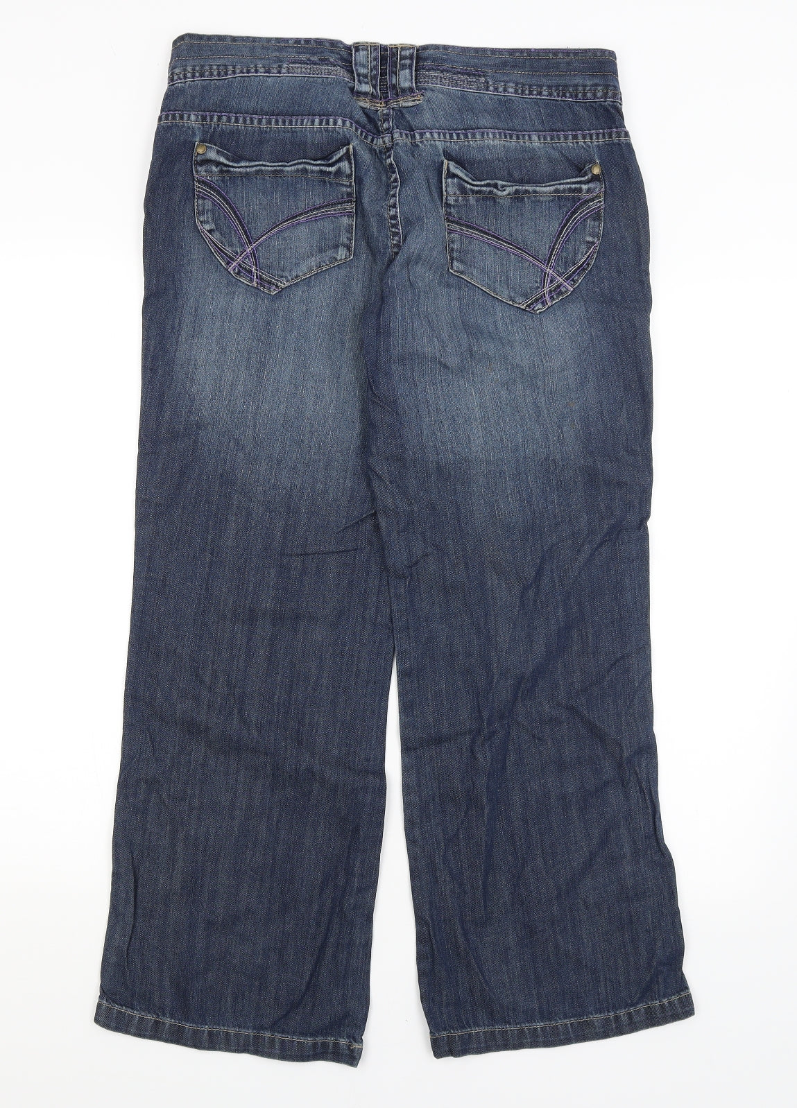 Cherokee Womens Blue   Straight Jeans Size 12 L26.5 in