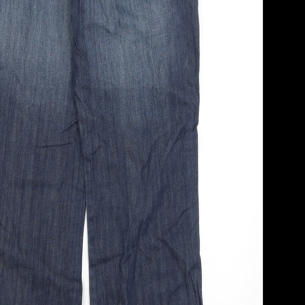 Cherokee Womens Blue   Straight Jeans Size 12 L26.5 in