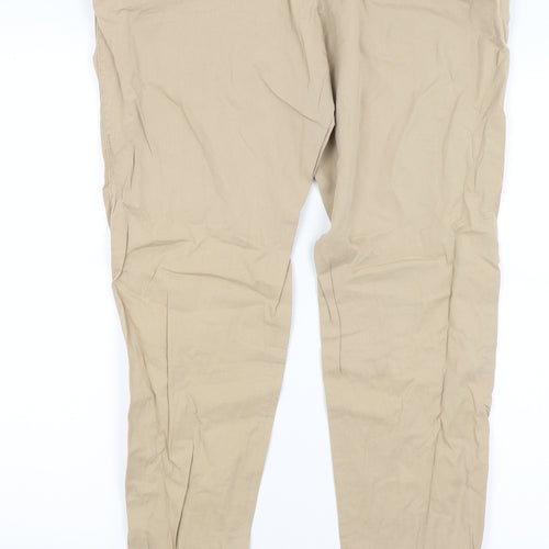 George Womens Brown   Trousers  Size 14 L30 in