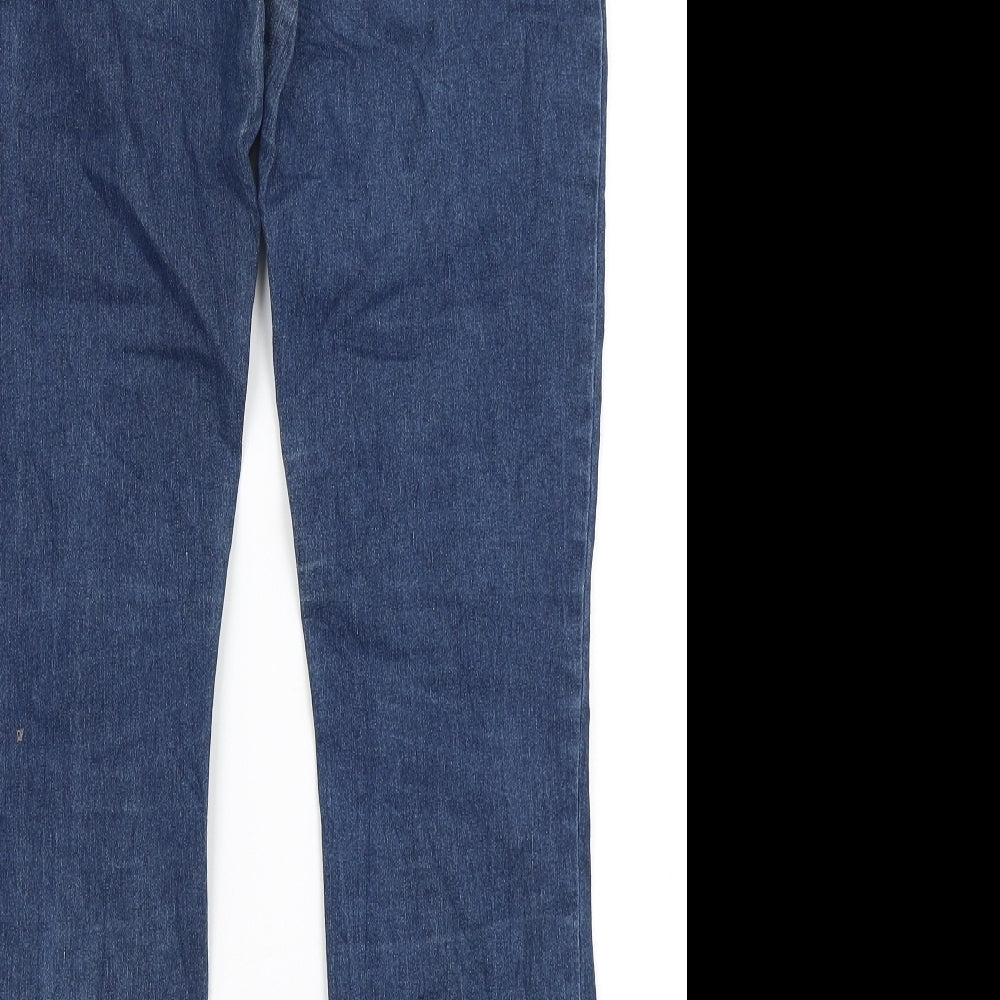 Preworn Womens Blue   Straight Jeans Size 10 L28 in