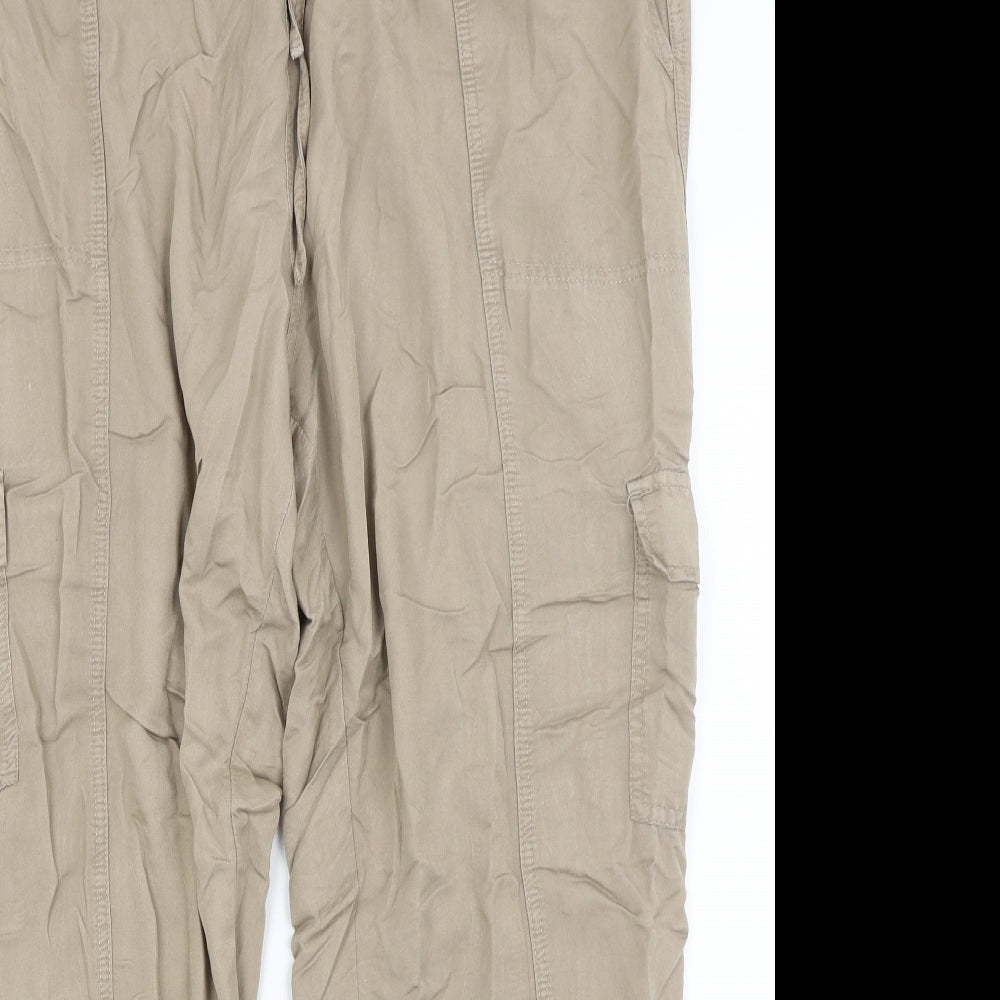 Atmosphere Womens Beige   Trousers  Size 18 L28 in