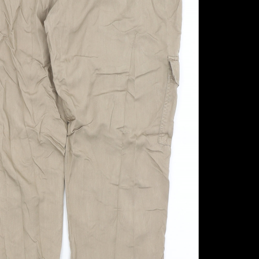 Atmosphere Womens Beige   Trousers  Size 18 L28 in