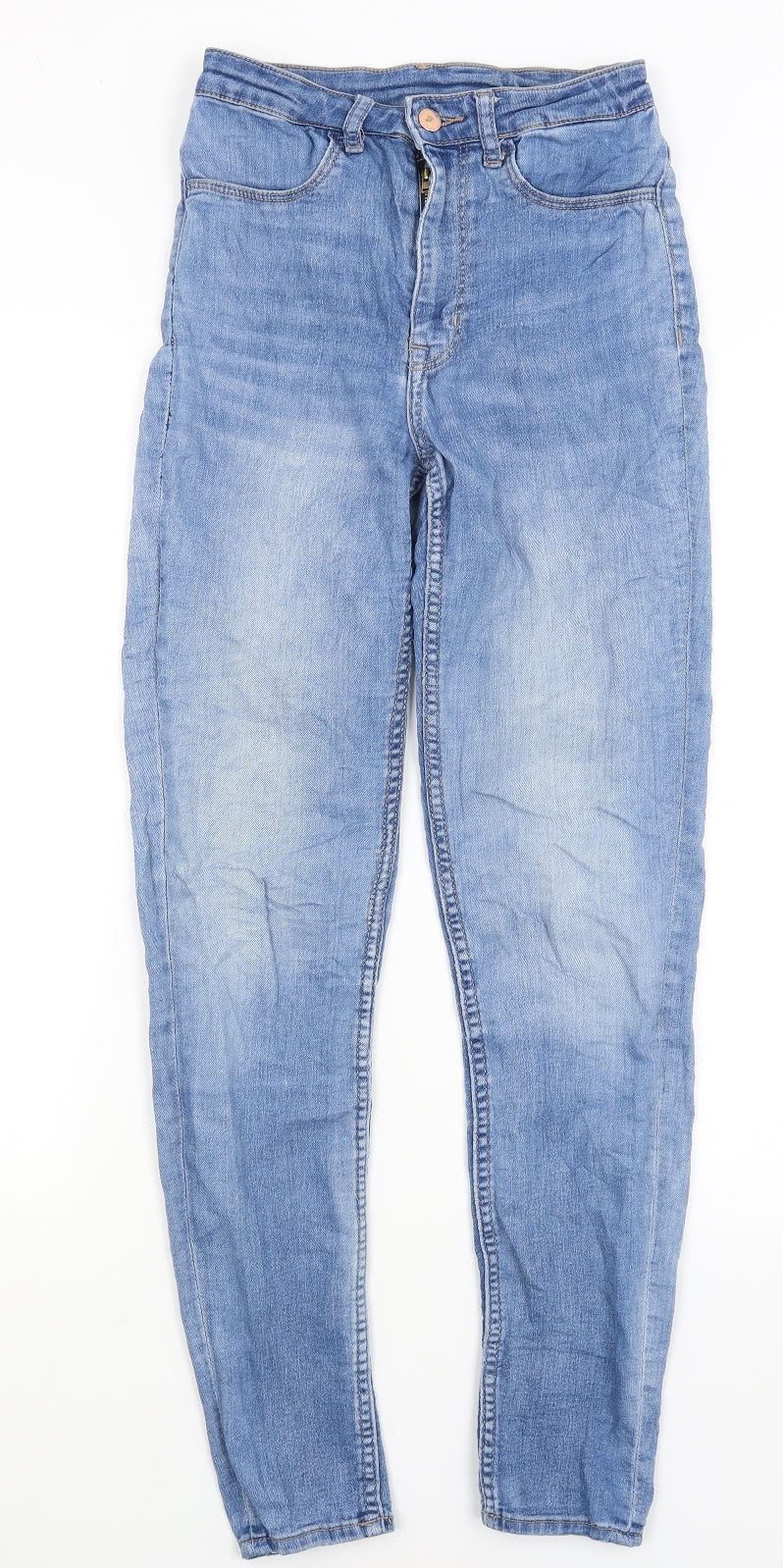 Divided Womens Blue   Skinny Jeans Size 8 L28 in