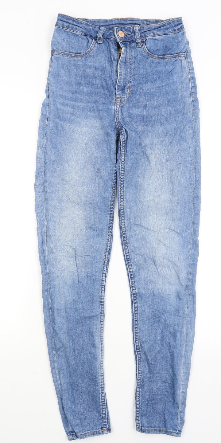 Divided Womens Blue   Skinny Jeans Size 8 L28 in