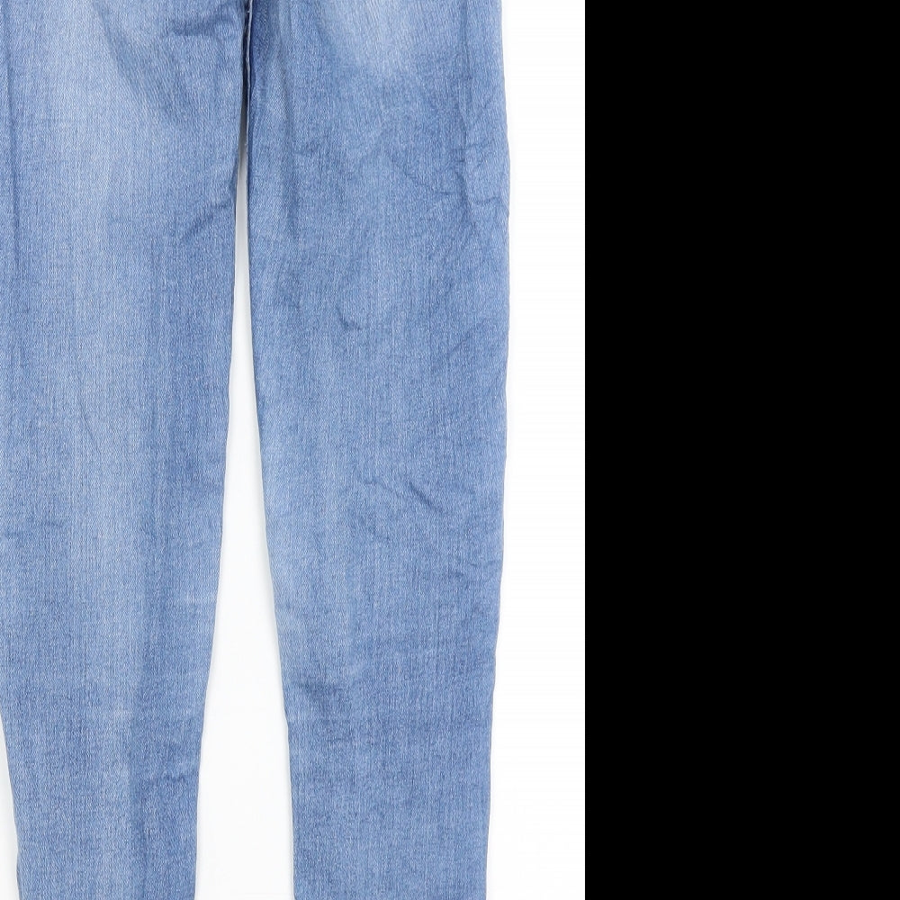 Divided Womens Blue   Skinny Jeans Size 8 L28 in