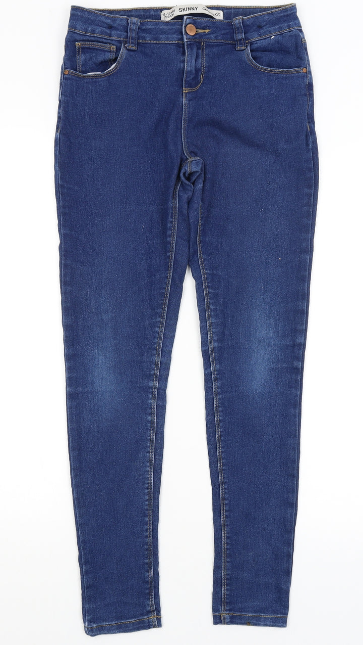 Denim Co Girls Blue Skinny Jeans Size 12-13 Years