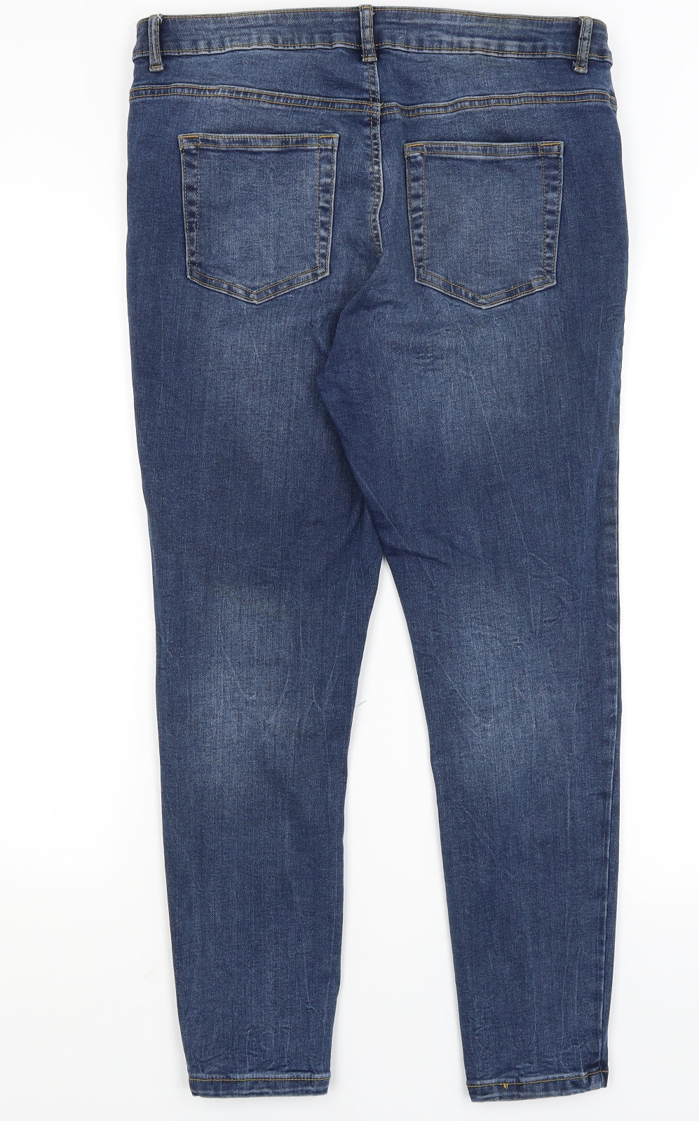 Denim Co Womens Blue   Skinny Jeans Size 16 L25.5 in