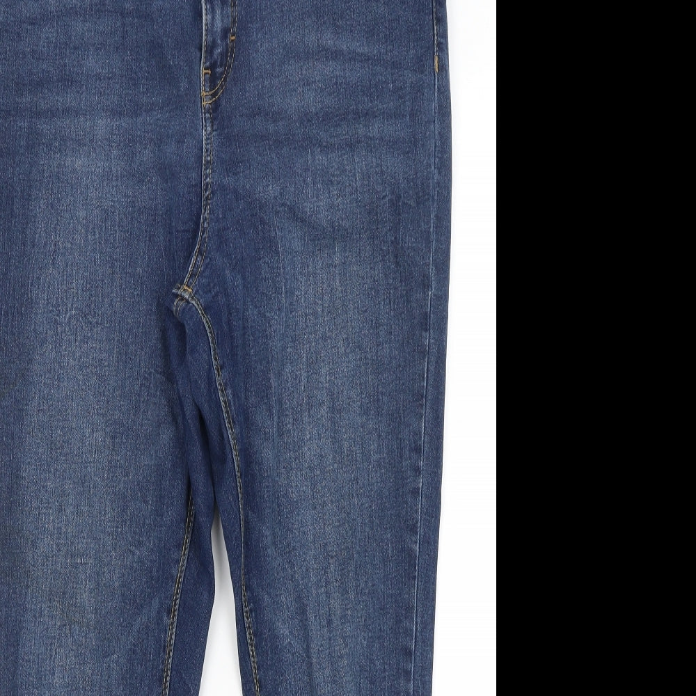 Denim Co Womens Blue   Skinny Jeans Size 16 L25.5 in