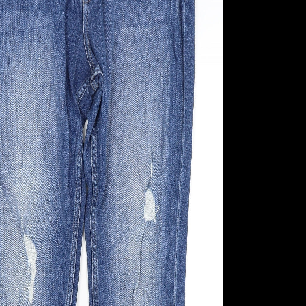 F&F Womens Blue   Straight Jeans Size 16 L28 in