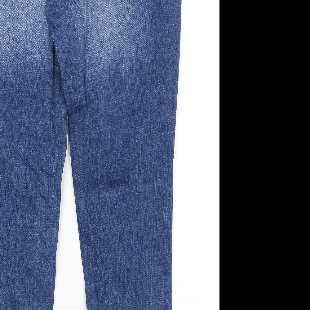 F&F Womens Blue   Straight Jeans Size 16 L28 in