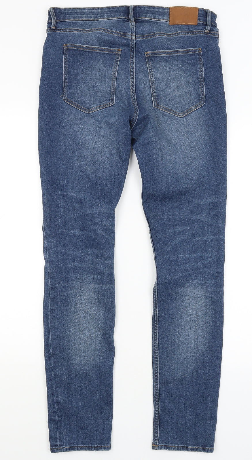 H&M Womens Blue   Straight Jeans Size 16 L30 in