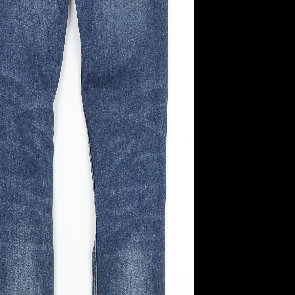 H&M Womens Blue   Straight Jeans Size 16 L30 in