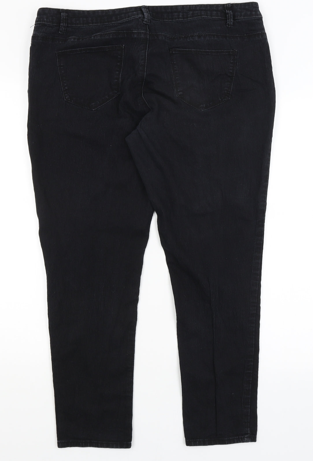 Denim Co Womens Black   Skinny Jeans Size 18 L26 in