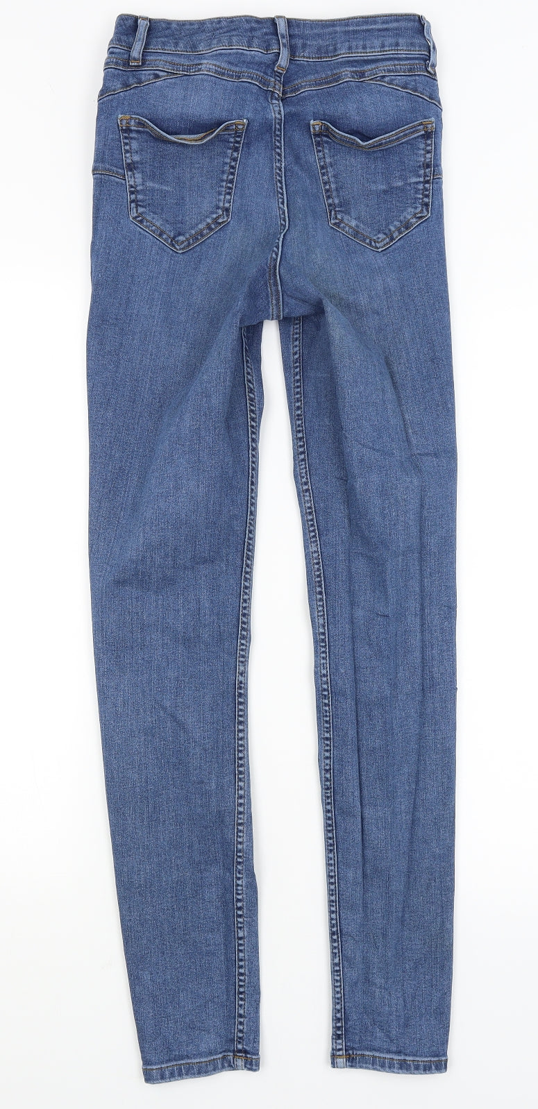 New Look Womens Blue   Skinny Jeans Size 8 L29 in