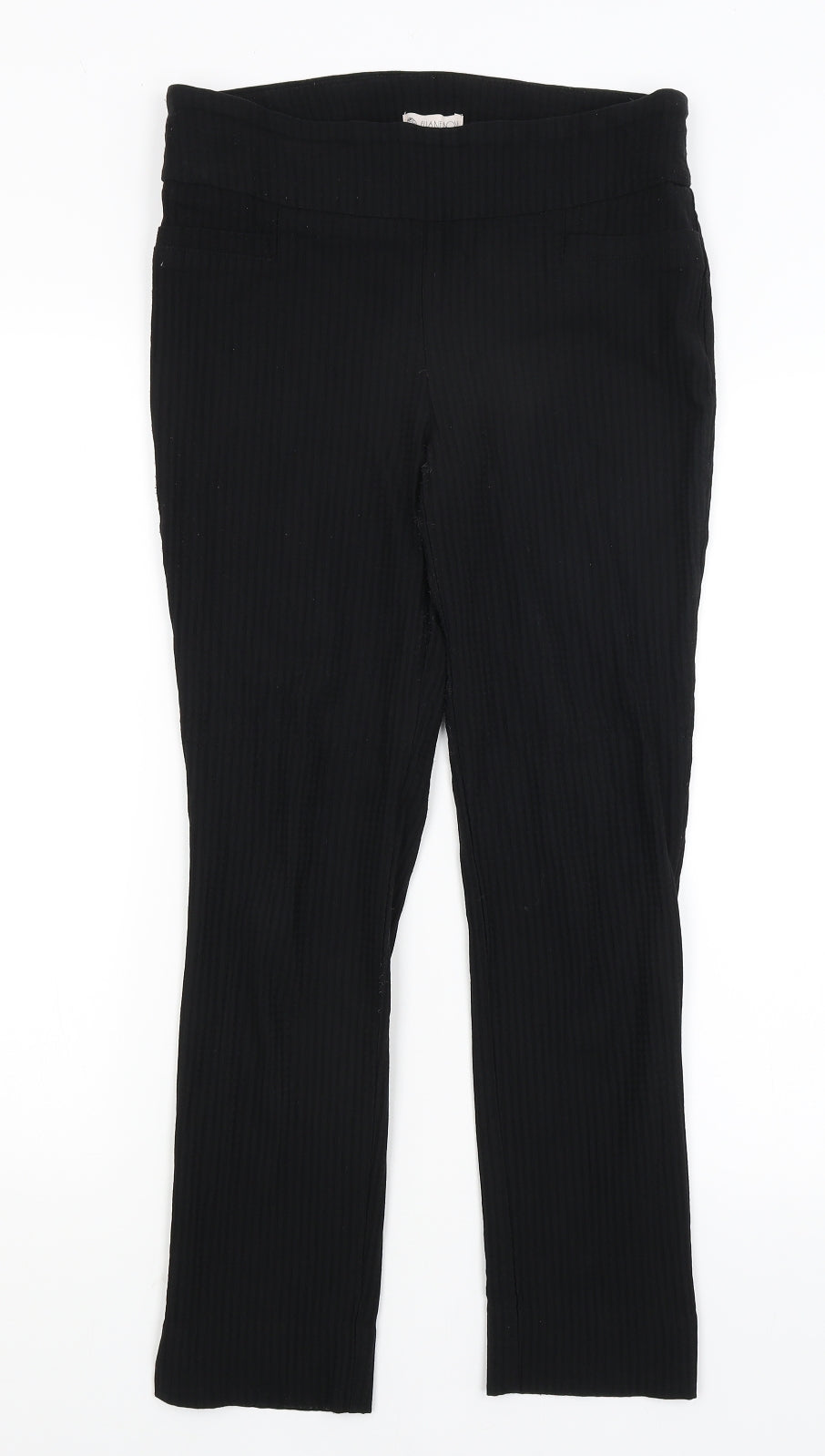 Eliane Rose Womens Black   Trousers  Size 12 L26 in
