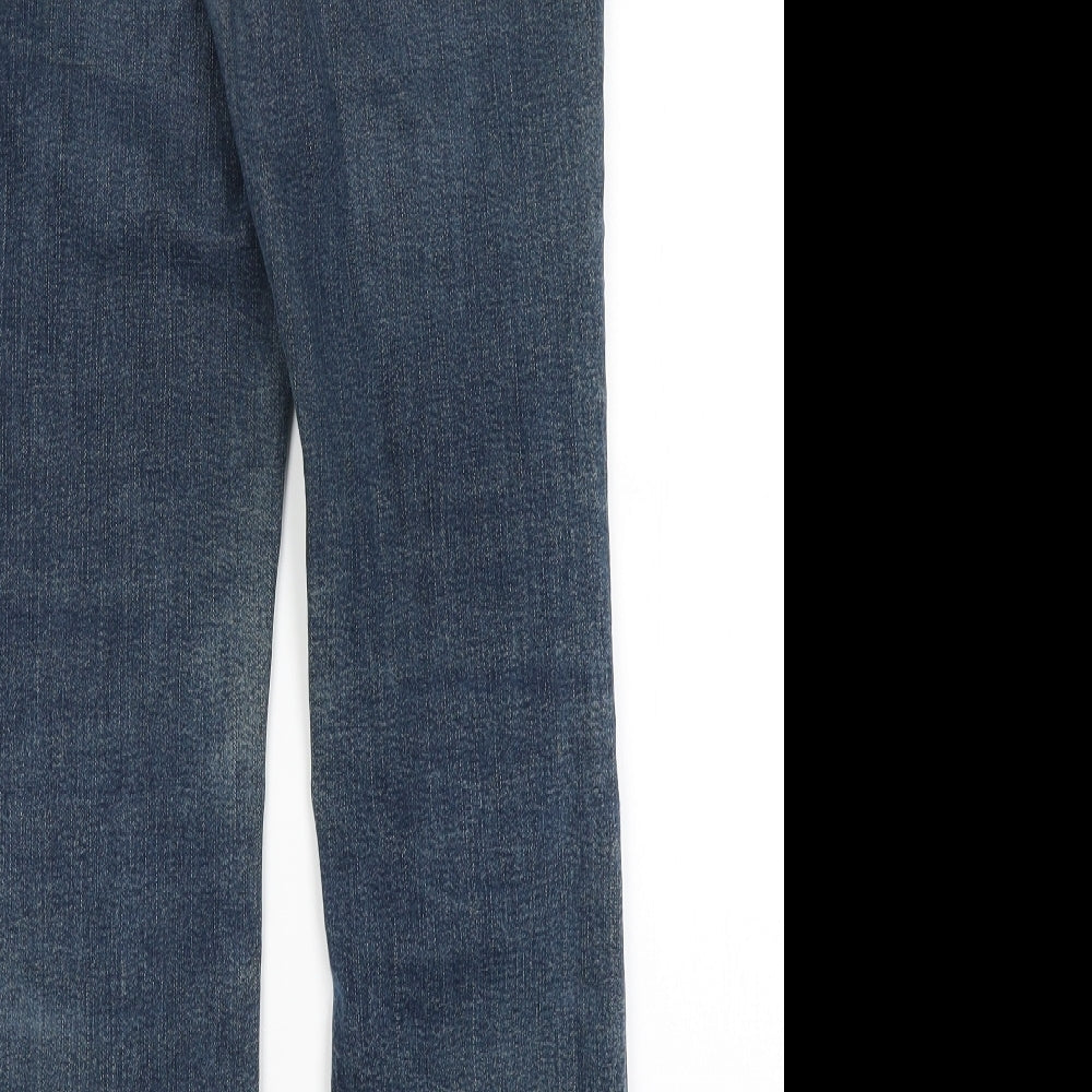 Per Una Womens Blue   Straight Jeans Size 12 L29 in