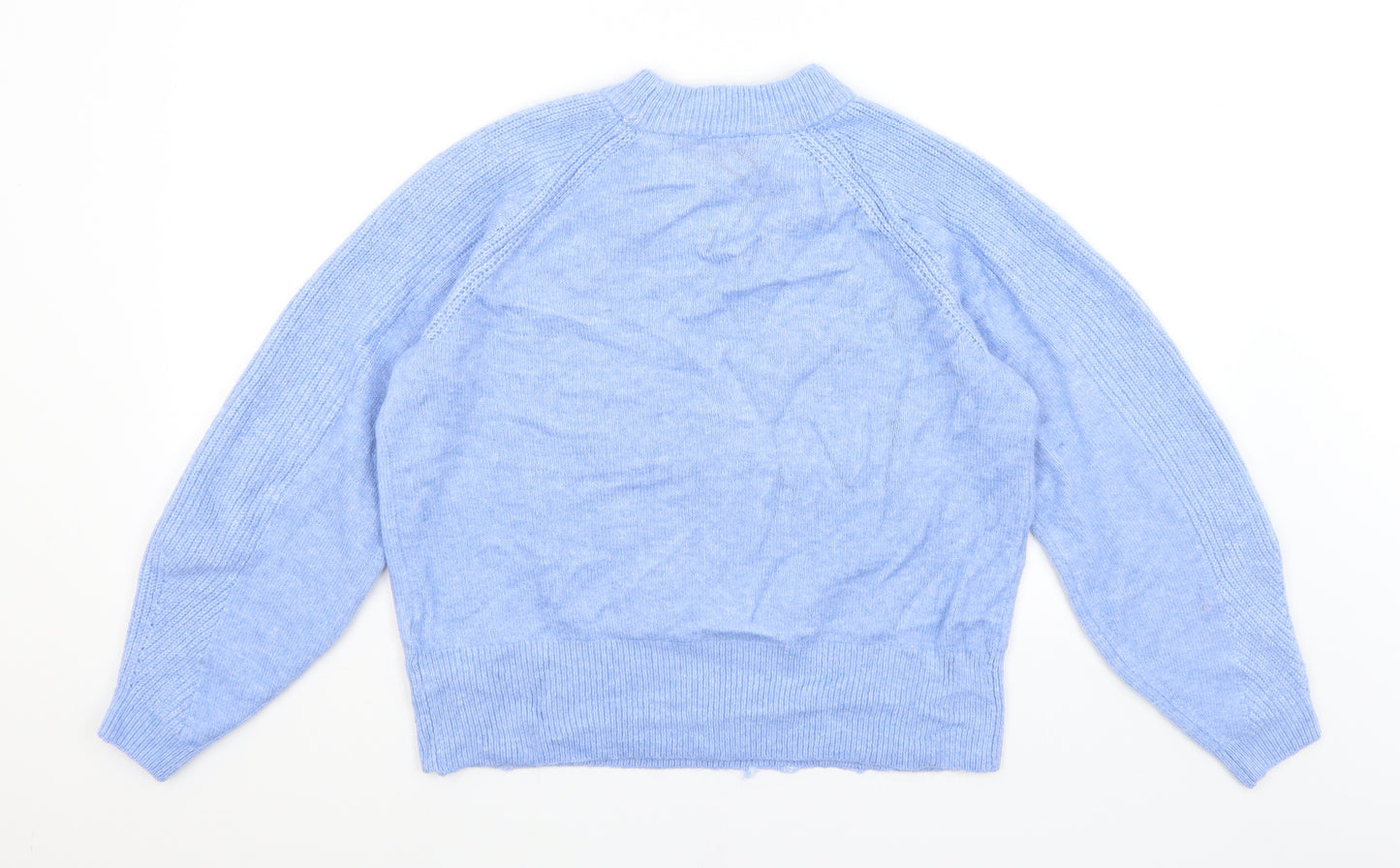 M&S Womens Blue   Pullover Jumper Size M