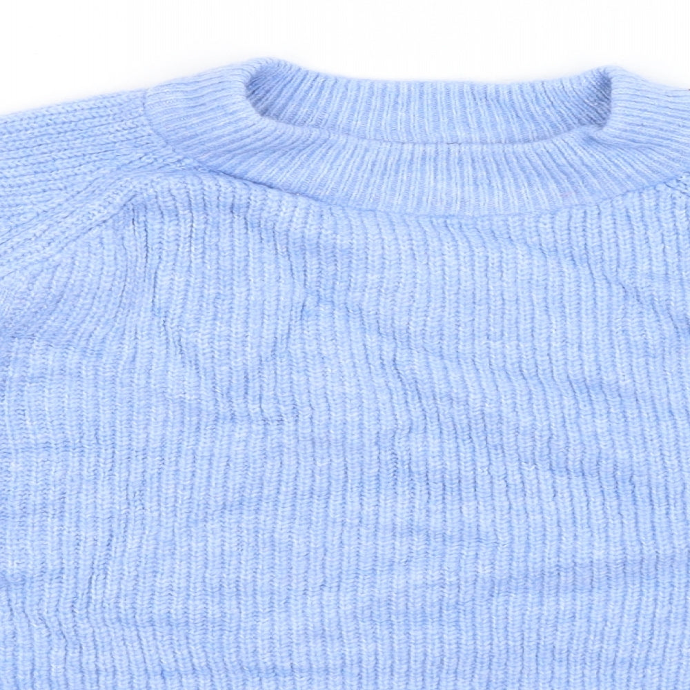 M&S Womens Blue   Pullover Jumper Size M