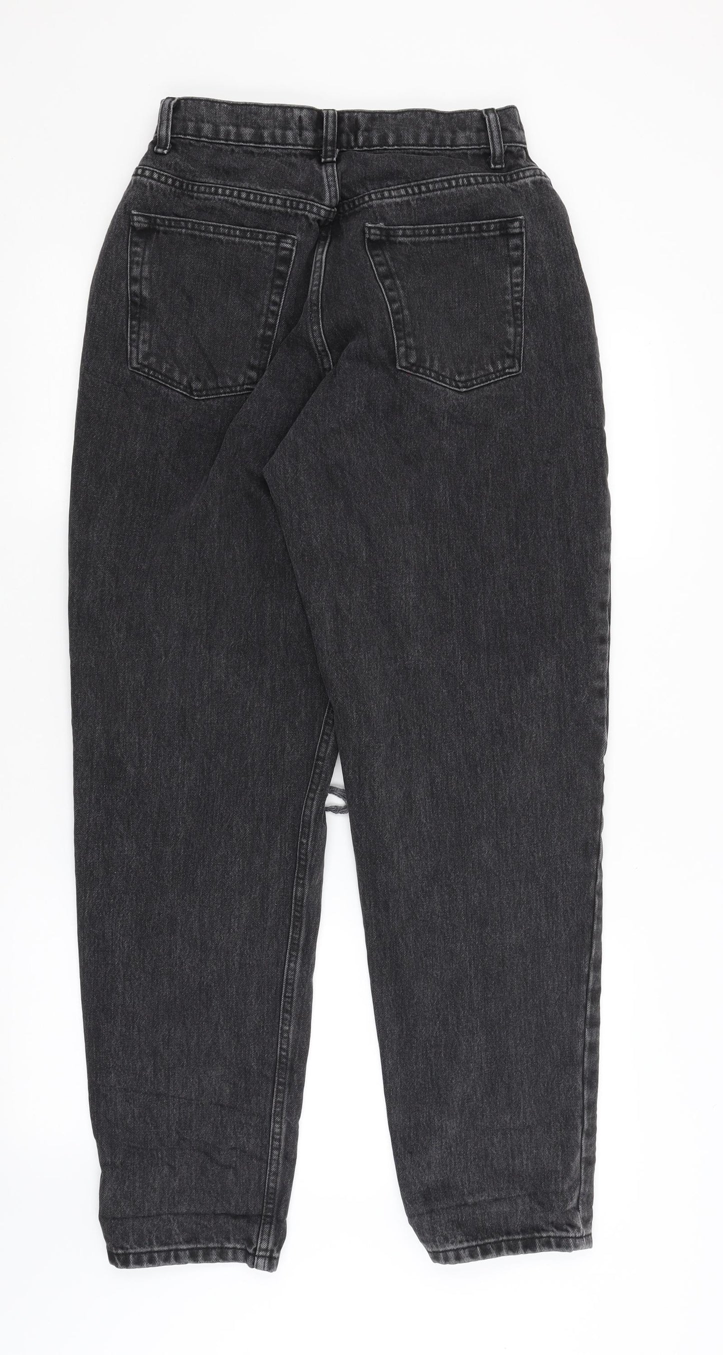 ASOS Womens Grey   Mom Jeans Size 28 in L30 in