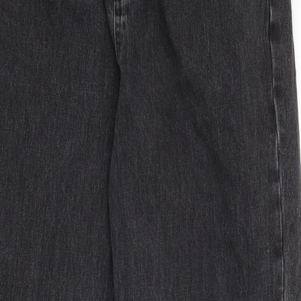 ASOS Womens Grey   Mom Jeans Size 28 in L30 in