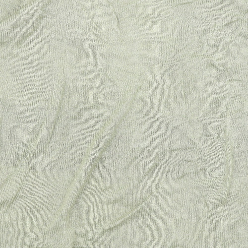 Future Lady Womens Green Argyle/Diamond  Cardigan Jumper Size M
