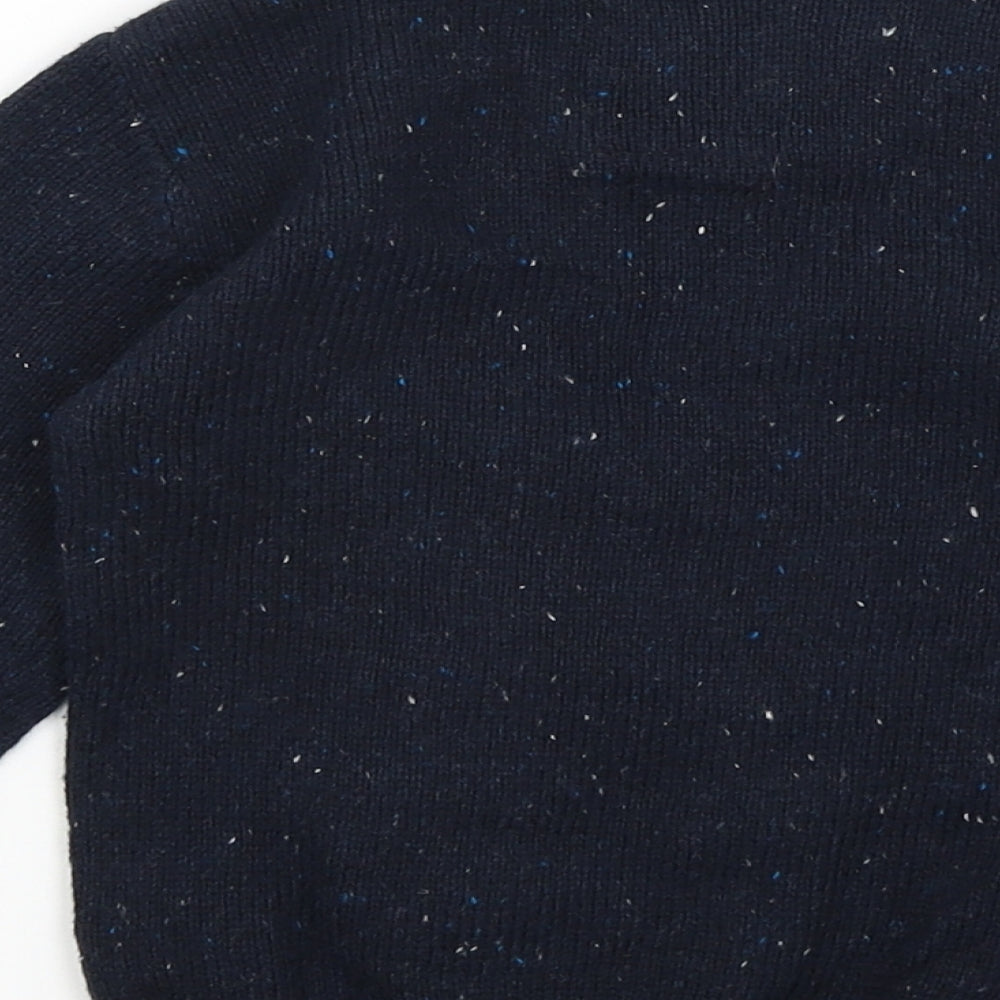 TU Girls Blue   Pullover Jumper Size 2-3 Years  - Christmas