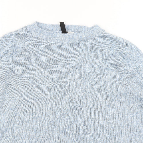 Divided Womens Blue   Pullover Jumper Size S