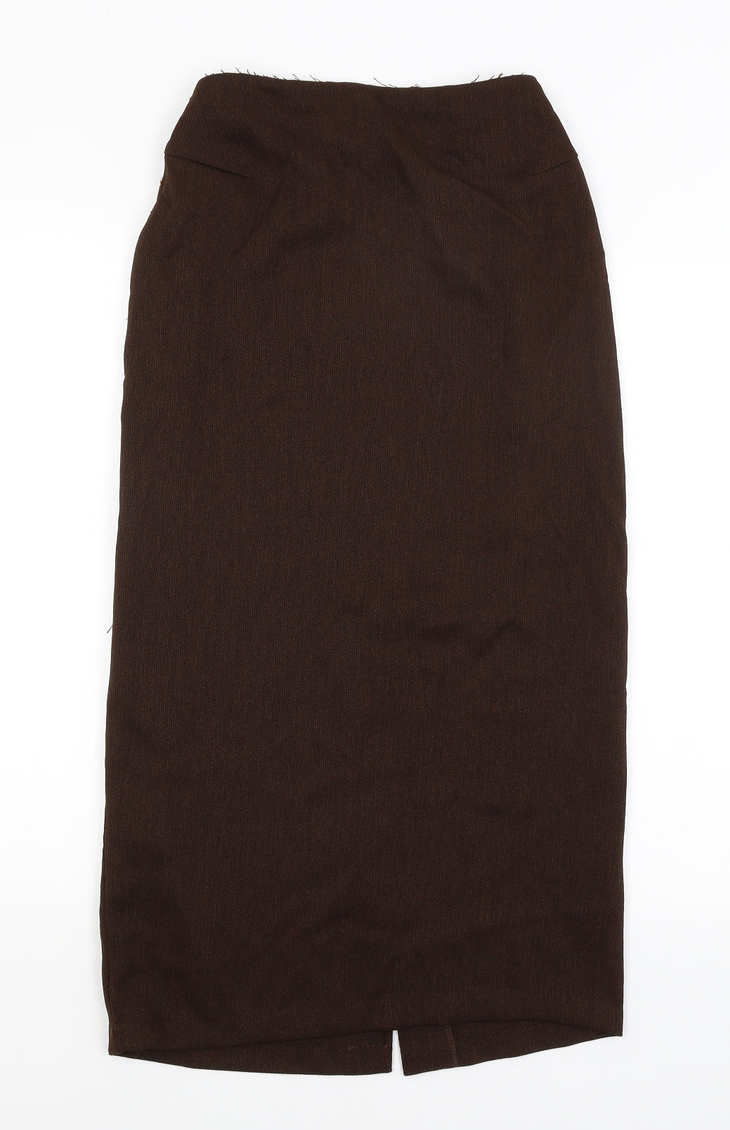 Preworn Womens Brown   A-Line Skirt Size 10