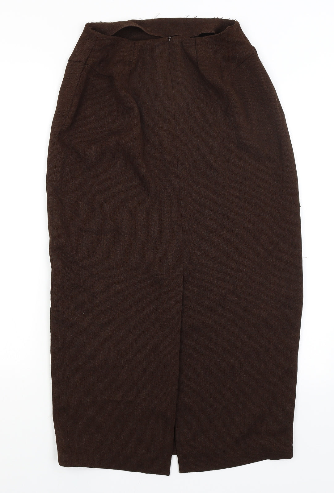 Preworn Womens Brown   A-Line Skirt Size 10