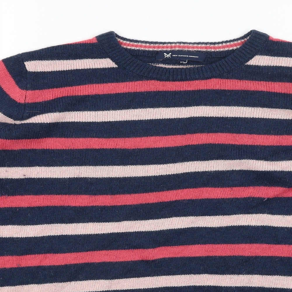Crew Clothing Company Womens Blue Striped  Pullover Jumper Size 12