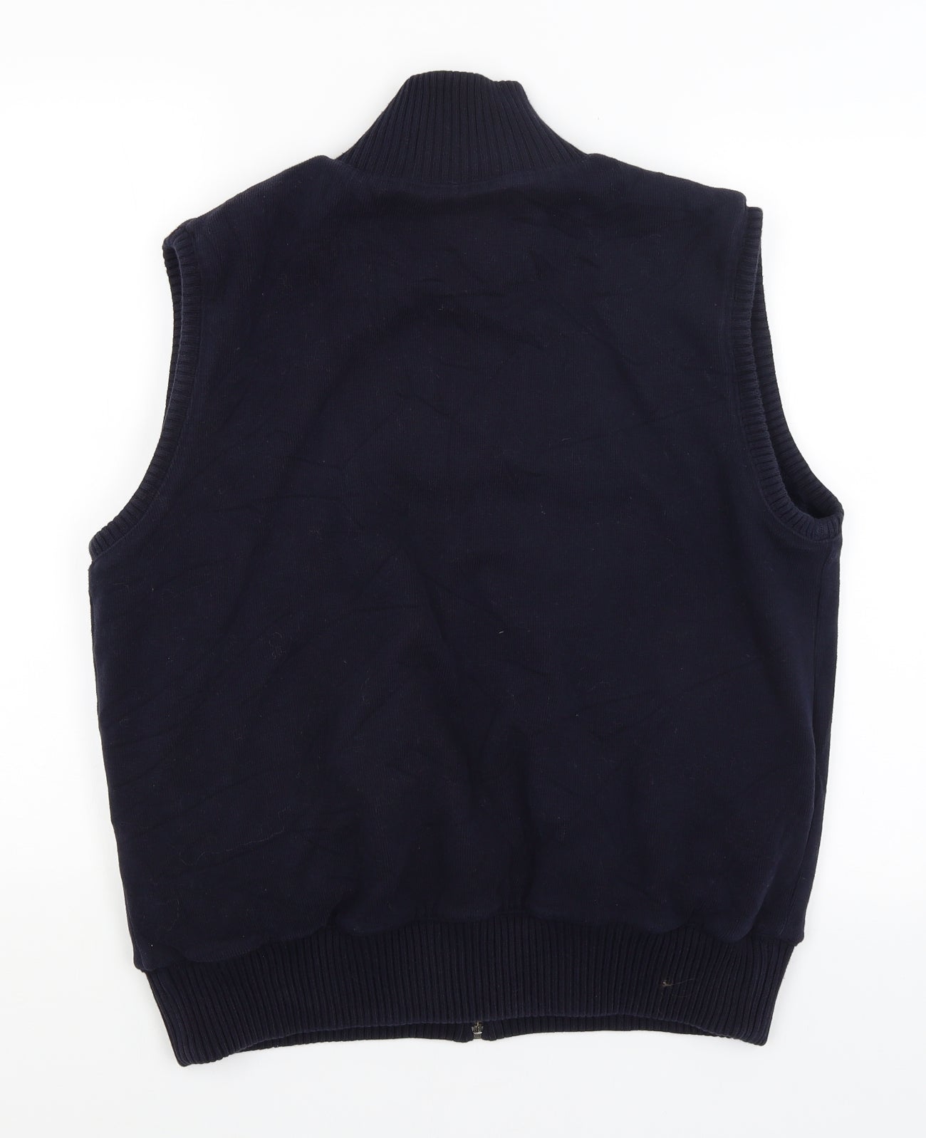 Blue Harbour Mens Blue   Vest Jumper Size M
