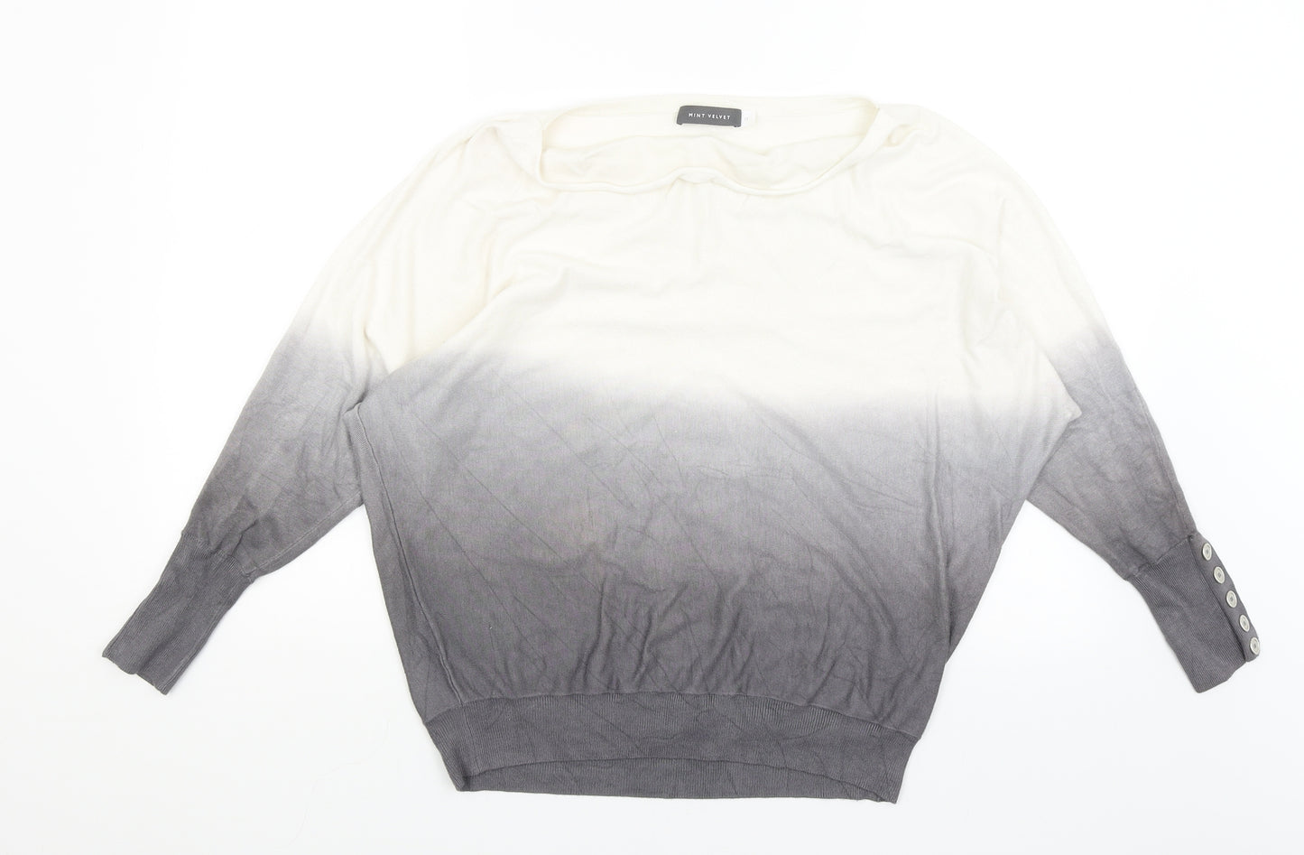 Mint Velvet Womens Grey   Pullover Jumper Size 12