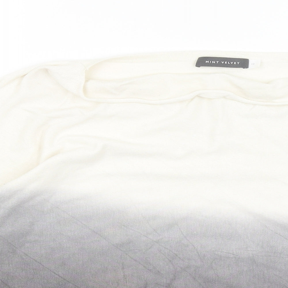Mint Velvet Womens Grey   Pullover Jumper Size 12