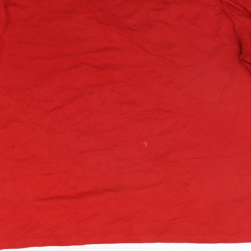 Primark Mens Red    T-Shirt Size L  - SIMPSONS
