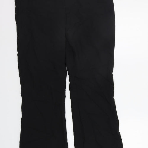 Marks and Spencer Womens Black   Trousers  Size 14 L25 in