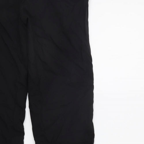 Marks and Spencer Womens Black   Trousers  Size 14 L25 in