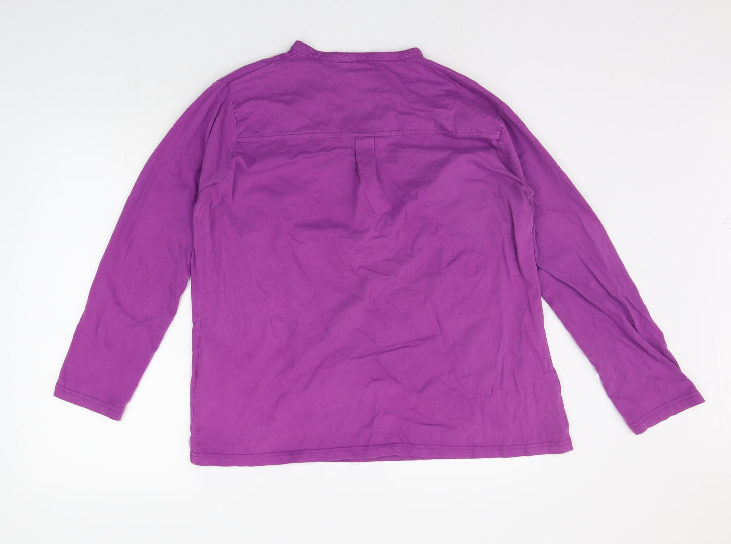COUNTRY ROSE Womens Purple   Basic T-Shirt Size XL