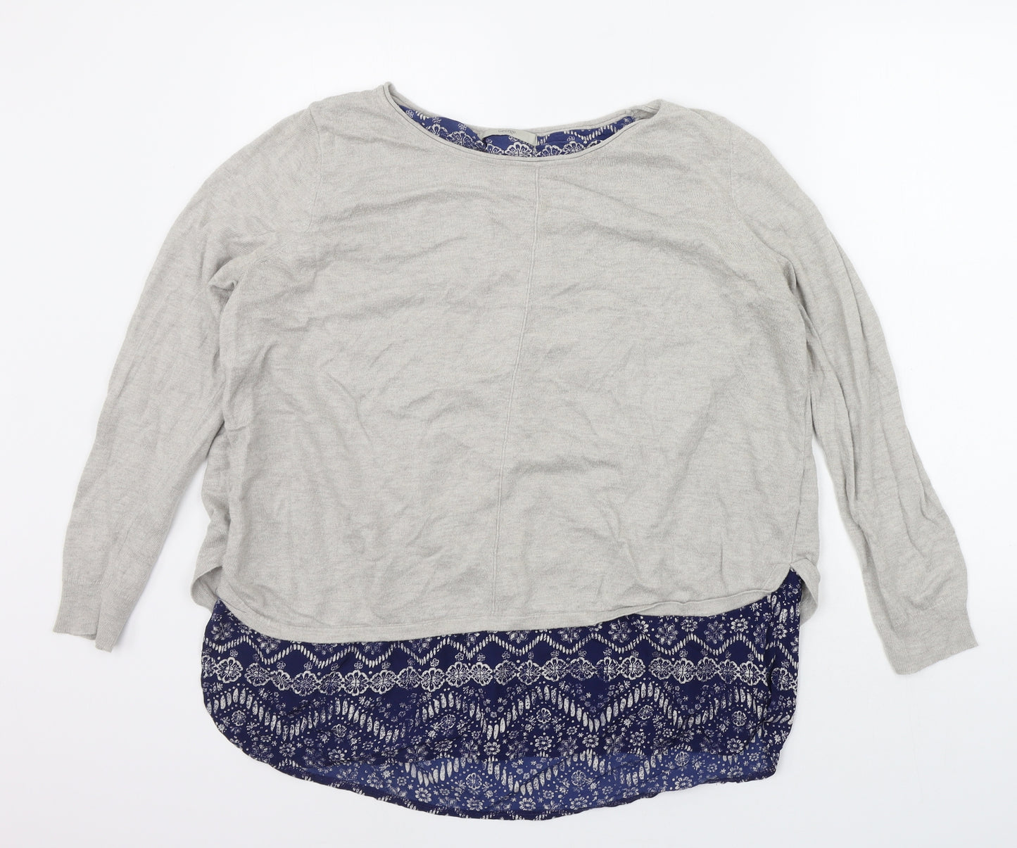 George Womens Grey   Pullover Jumper Size 16