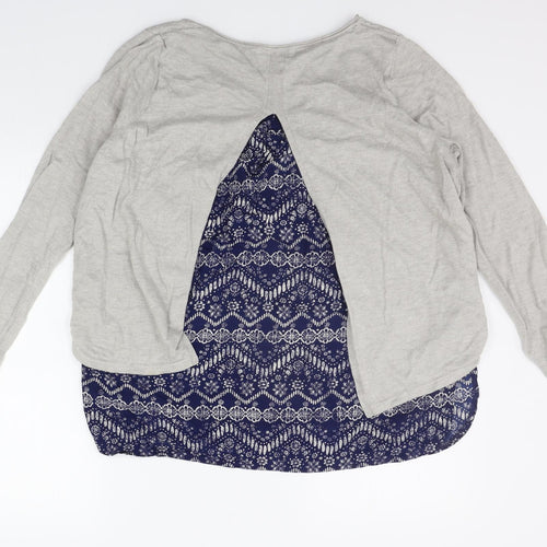 George Womens Grey   Pullover Jumper Size 16