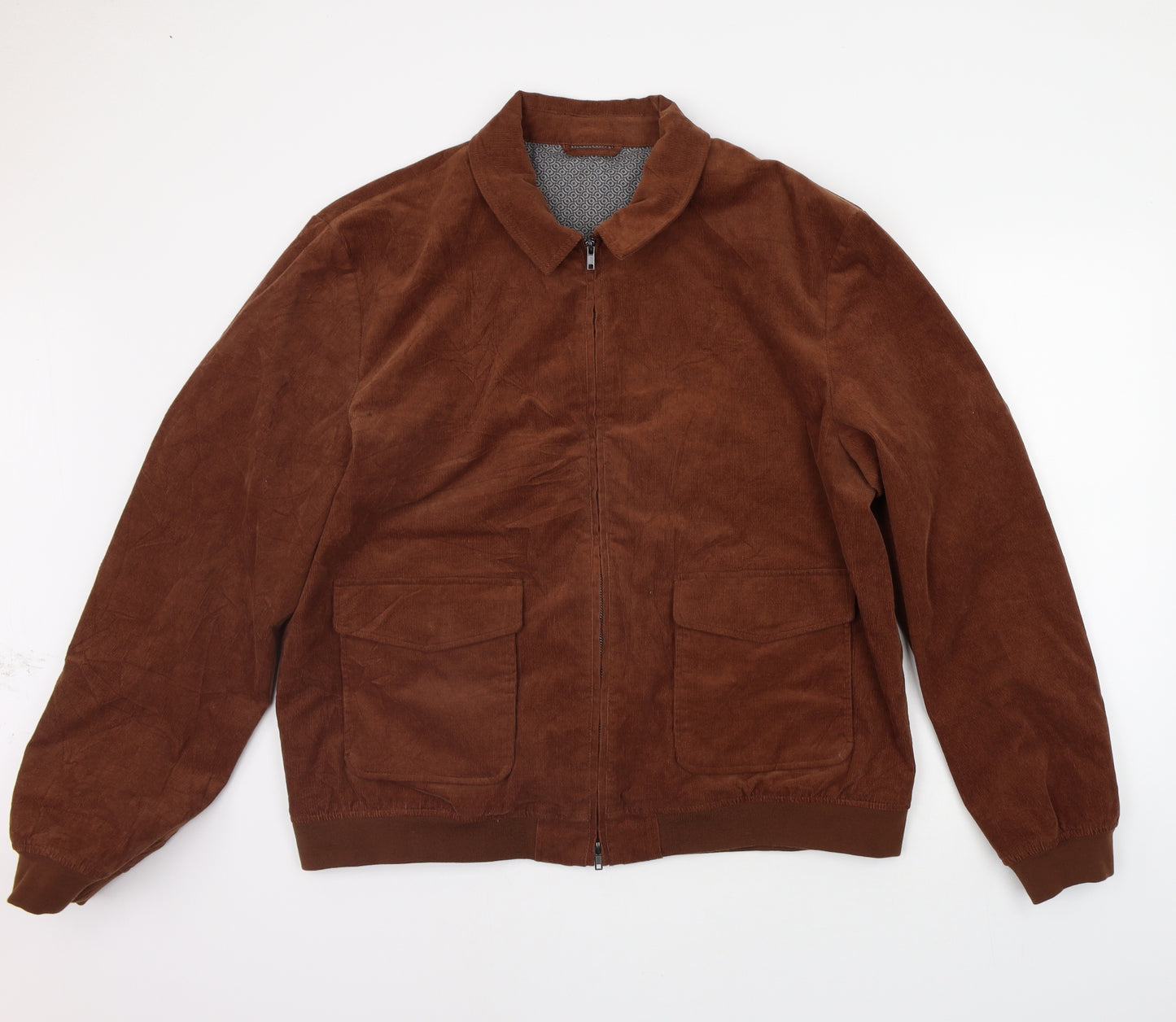 NEXT Mens Brown   Jacket Coat Size 2XL