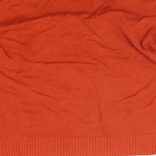 Per Una Womens Orange   Pullover Jumper Size 16