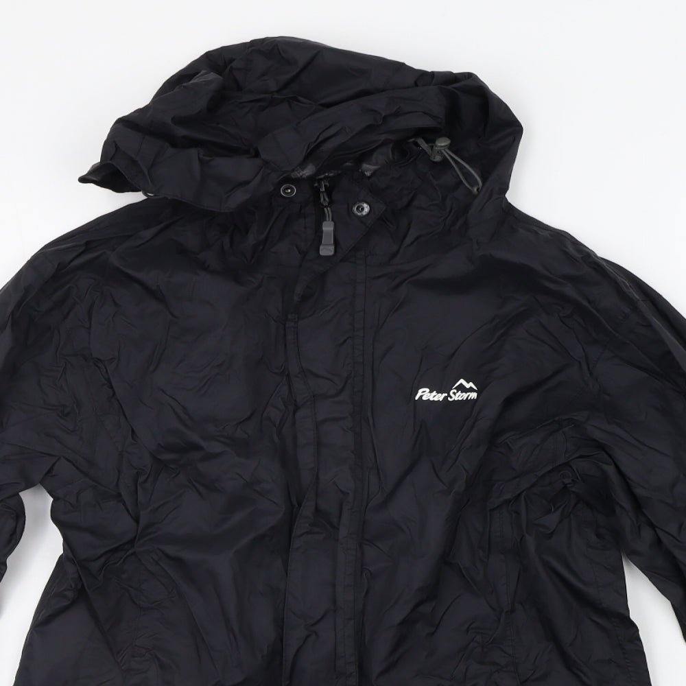 Peter Storm Womens Black   Jacket Coat Size XS