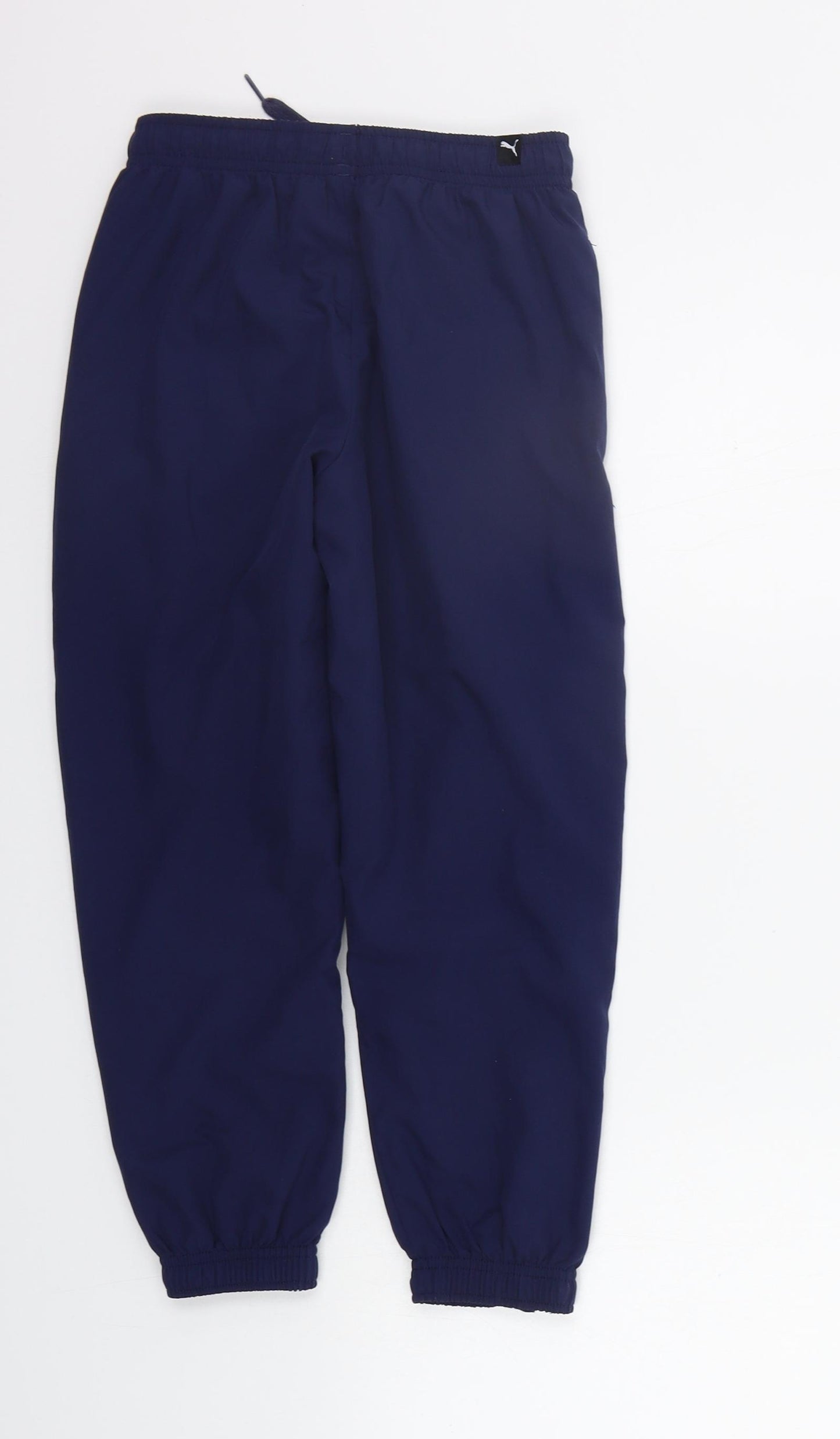 PUMA Boys Blue   Jogger Trousers Size 6 Years - Elastic Waist Band