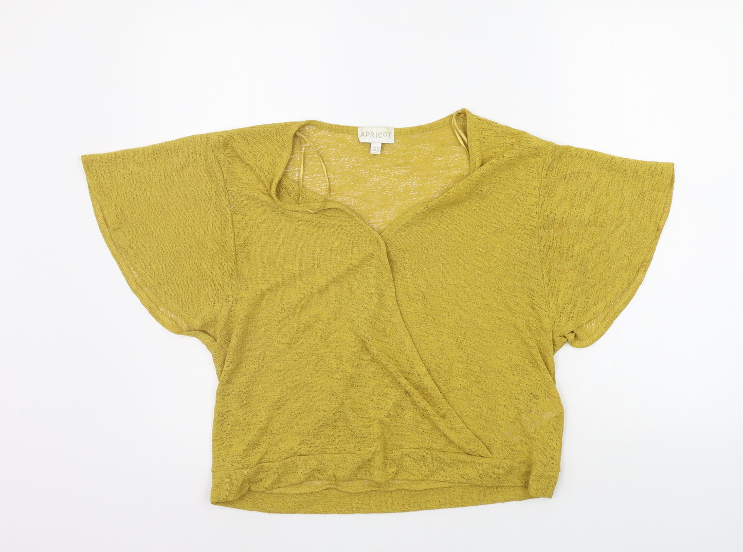 Apricot Womens Yellow   Basic Blouse Size 18