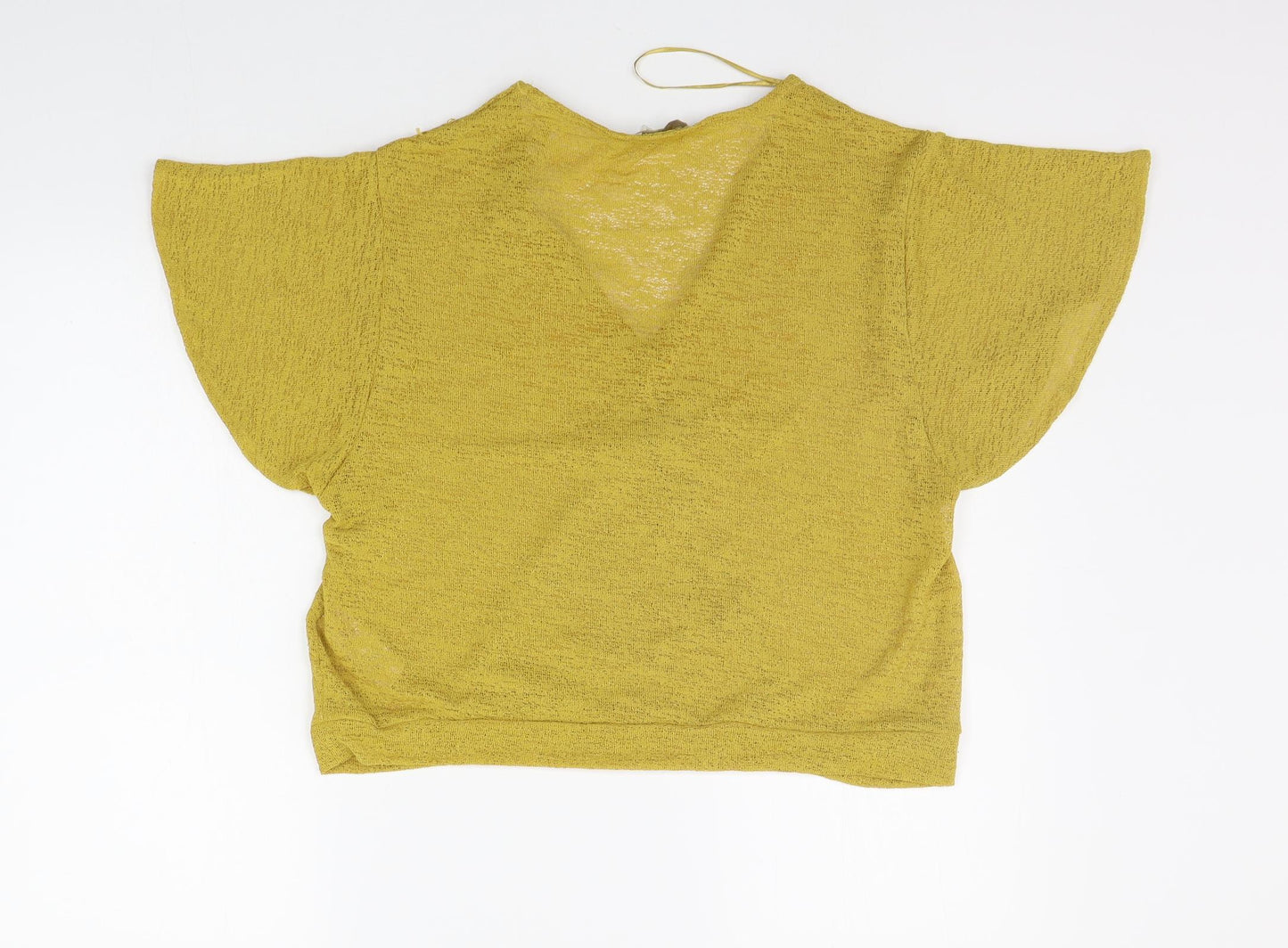 Apricot Womens Yellow   Basic Blouse Size 18