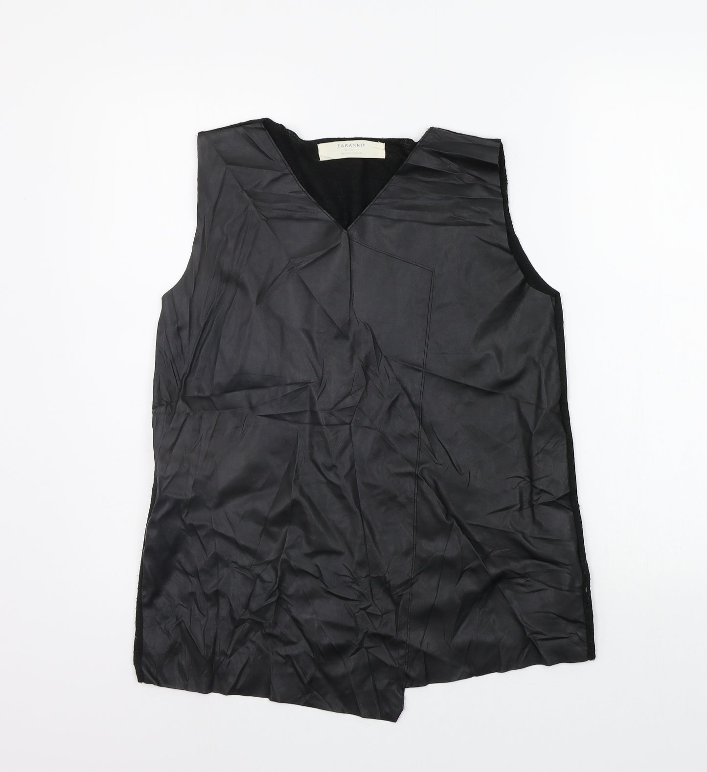Zara Womens Black   Basic Tank Size M