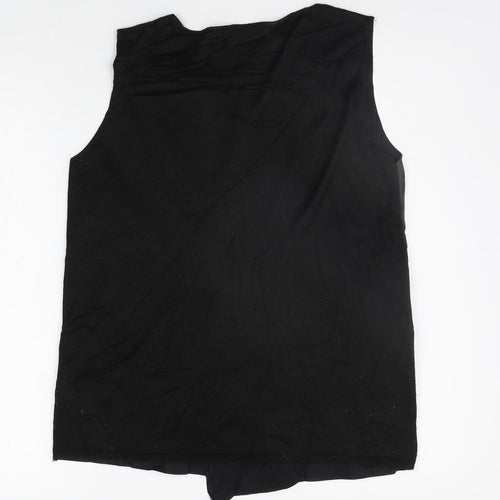 Zara Womens Black   Basic Tank Size M
